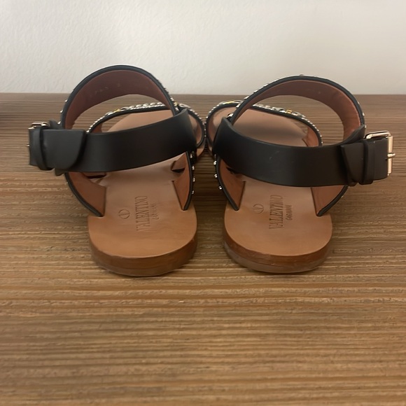 VALENTINO DOUBLE STRAP SANDALS - Picture 4 of 8